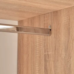 Rangement|Gifi Armoire Ohio chêne sonoma 3 portes