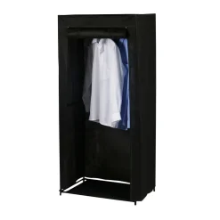 Rangement|Gifi Armoire penderie en tissu noir