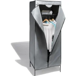 Rangement|Gifi Armoire penderie grise