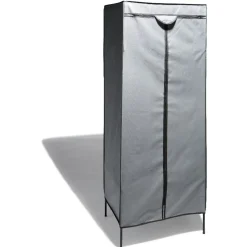 Rangement|Gifi Armoire penderie grise