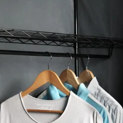 Rangement|Gifi Armoire penderie grise