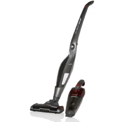Nettoyage Et Entretien|Gifi Aspirateur balai sans sac 2 en 1 gris et rouge Homday