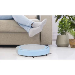 Nettoyage Et Entretien|Gifi Aspirateur robot Cyclonia rond gris et bleu