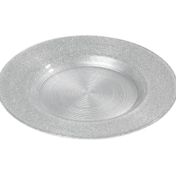 Assiette à dessert argenté^Gifi Clearance