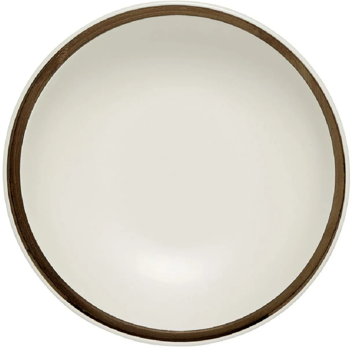 Assiette à dessert en faïence avec liseré doré^Gifi Sale