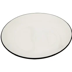 Assiette à dessert en porcelaine extérieur coloré^Gifi Discount