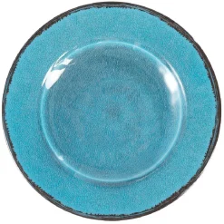 Assiette à dessert mélaminé effet craquelé^Gifi Discount