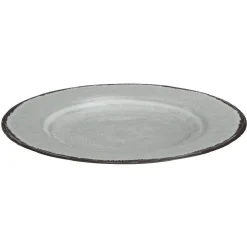 Assiette à dessert mélaminé effet craquelé^Gifi Discount