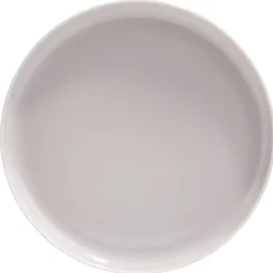 Assiette à dessert Oslo porcelaine gris uni^Gifi Sale