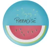 Assiette à dessert pastèque Enjoy Paradise en plastique^Gifi Sale