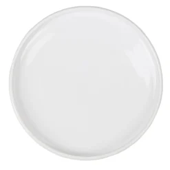 Assiette à dessert ronde blanche Terra^Gifi Online