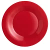 Assiette à dessert ronde Luminarc rouge Zana^Gifi Best