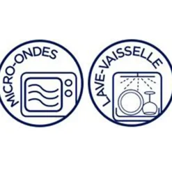 Assiette à dessert ronde Luminarc rouge Zana^Gifi Best