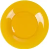 Assiette à dessert ronde Luminarc unie jaune moutarde Zana^Gifi Discount