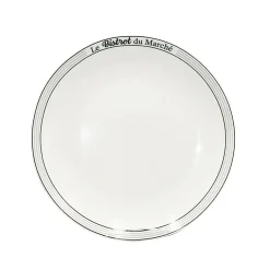 Assiette à dessert ronde Le Bistrot du Marché^Gifi New