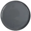 Assiette à dessert ronde Nordic porcelaine gris^Gifi Best