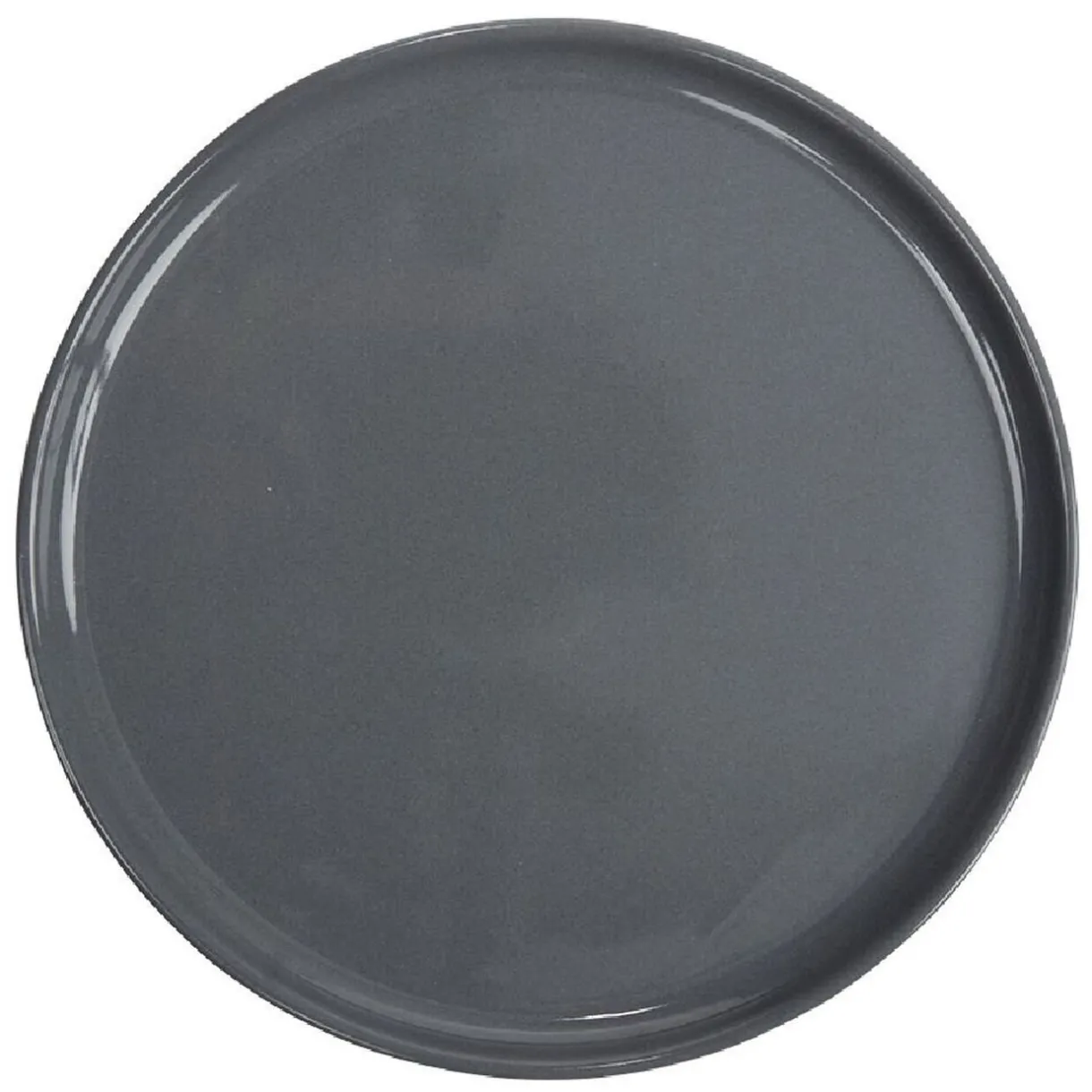 Assiette à dessert ronde Nordic porcelaine gris^Gifi Best