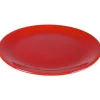 Assiette à dessert rouge^Gifi Outlet