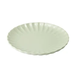 Assiette à dessert Venise en faïence verte Ø20cm^Gifi New
