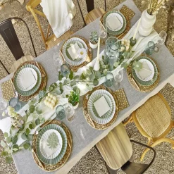 Assiette à dessert Venise en faïence blanche Ø20cm^Gifi Discount