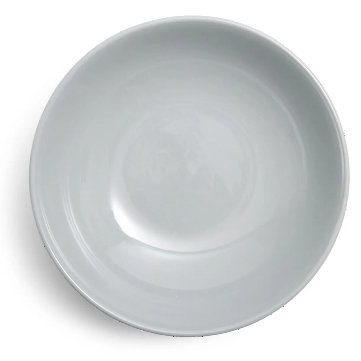 Assiette à soupe Madrid grès vert d'eau Ø20cm^Gifi New