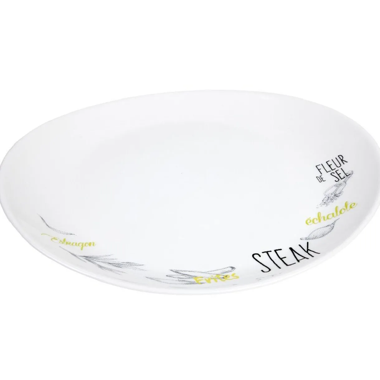 Assiette à steak^Gifi