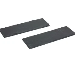 Assiette ardoise rectangulaire café gourmand x2^Gifi Outlet