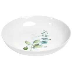 Assiette creuse en porcelaine blanche^Gifi Hot
