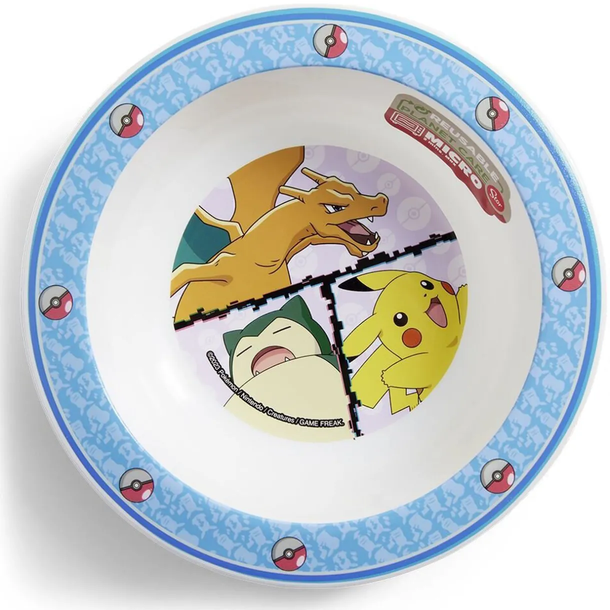 Assiette creuse enfant Pokémon plastique Ø16cm^Gifi Outlet