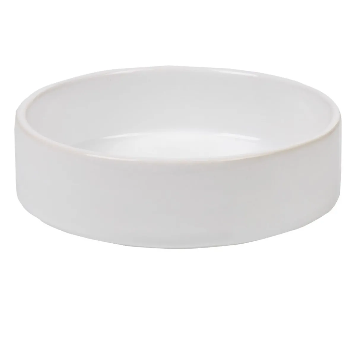 Assiette creuse ronde blanche unie ronde Terra^Gifi Hot