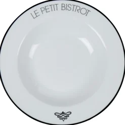Assiette creuse ronde Le petit bistrot^Gifi Best