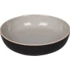 Assiette creuse Zenco bicolore gris et taupe^Gifi Online