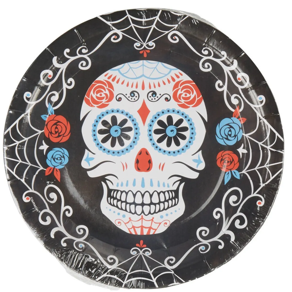 Assiette day of the dead X 8^Gifi Hot