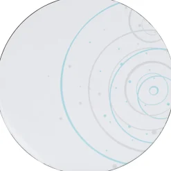 Assiette de présentation design cercles et ronds^Gifi New