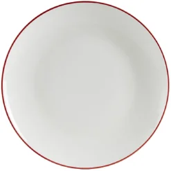 Assiette dessert porcelaine blanc Ø20cm^Gifi Outlet