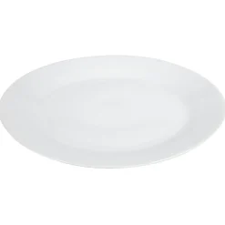Assiette plate basique ronde blanche porcelaine^Gifi New