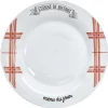 Assiette plate bistrot^Gifi Clearance