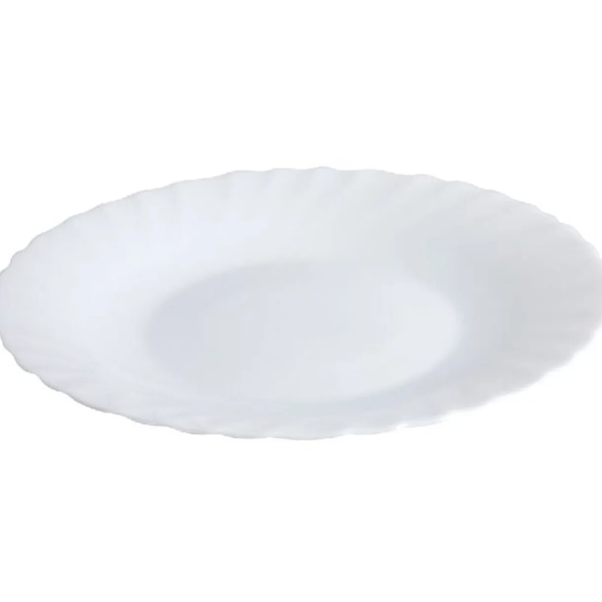 Assiette plate blanche^Gifi