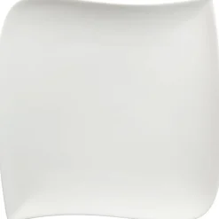Assiette plate blanche porcelaine^Gifi