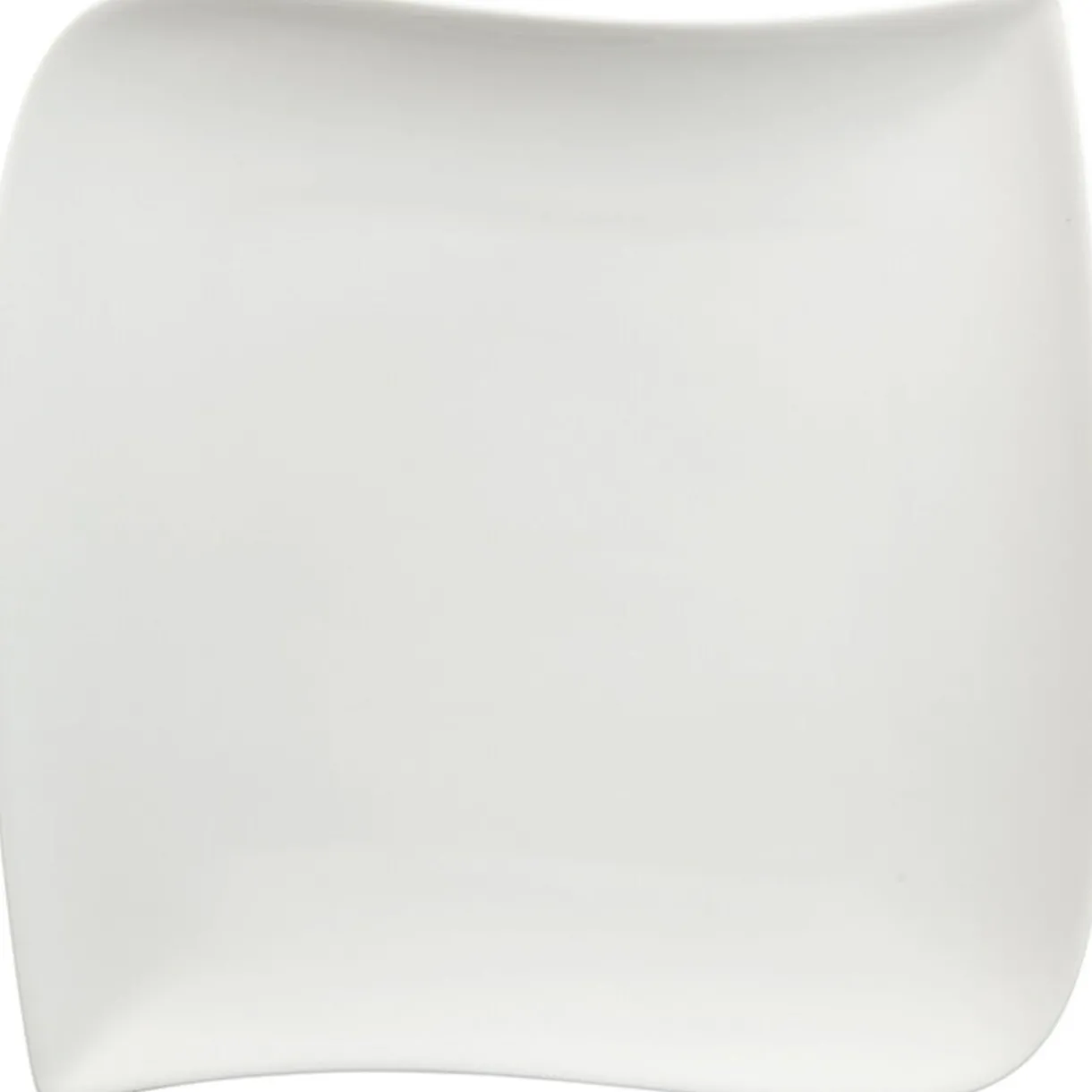 Assiette plate blanche porcelaine^Gifi
