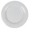 Assiette plate blanche ronde Enzo^Gifi Outlet