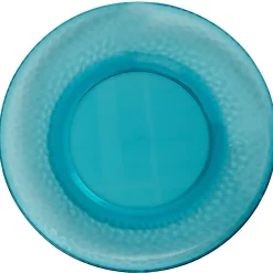 Assiette plate bleue martelé x4^Gifi Online