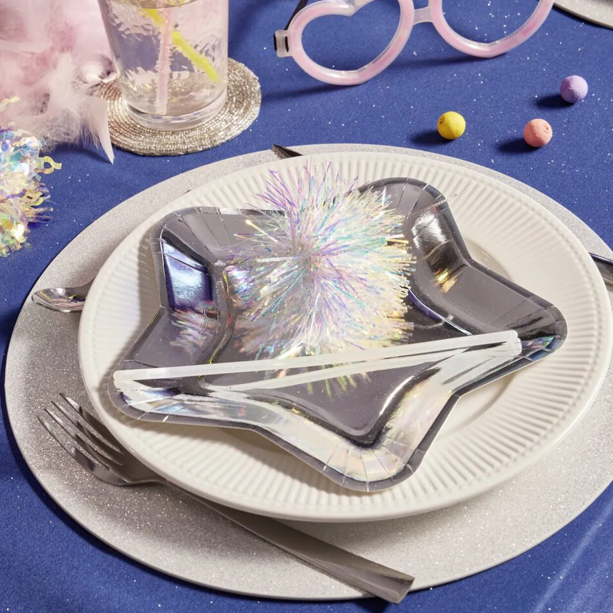 Assiette plate Colombe en porcelaine blanche Ø27,5cm^Gifi Discount