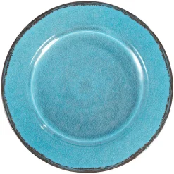 Assiette plate effet craquelé^Gifi Sale