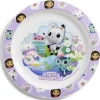 Assiette plate enfant Gabby et la Maison Magique plastique Ø22cm^Gifi