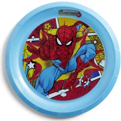 Assiette plate enfant Spiderman plastique Ø21cm^Gifi Best