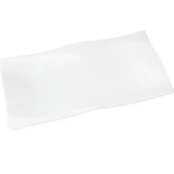 Assiette plate forme losange blanc^Gifi Clearance