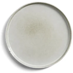 Assiette plate grès gris Ø27,5cm^Gifi Outlet