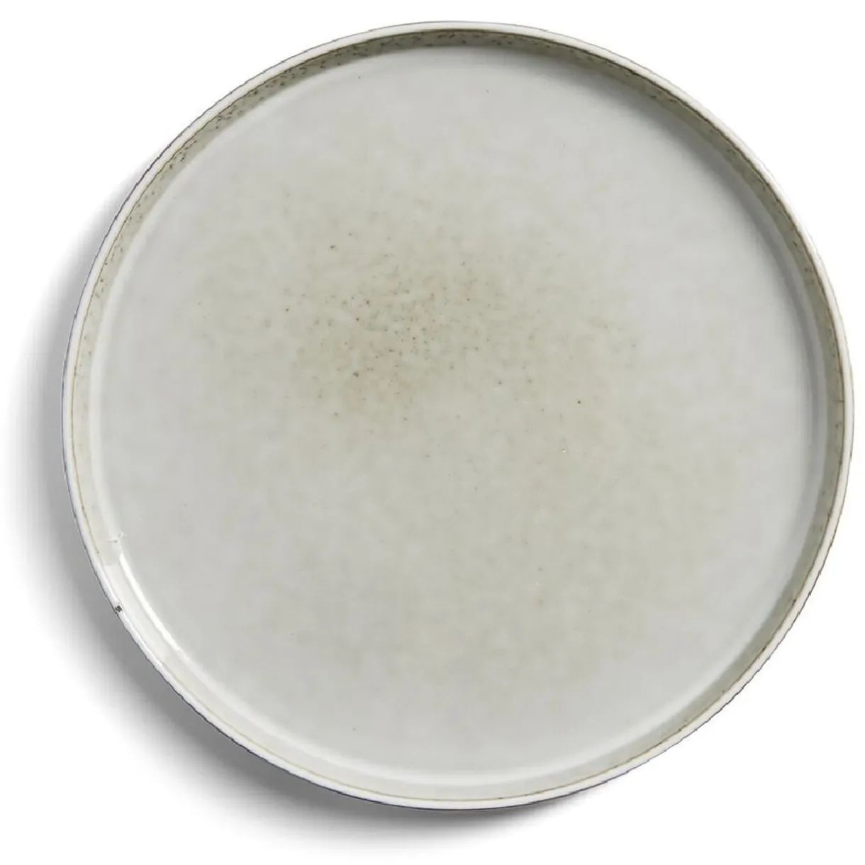 Assiette plate grès gris Ø27,5cm^Gifi Outlet