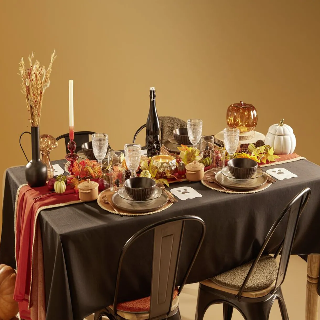 Assiette plate Istanbul en faïence brun Ø28cm^Gifi Clearance